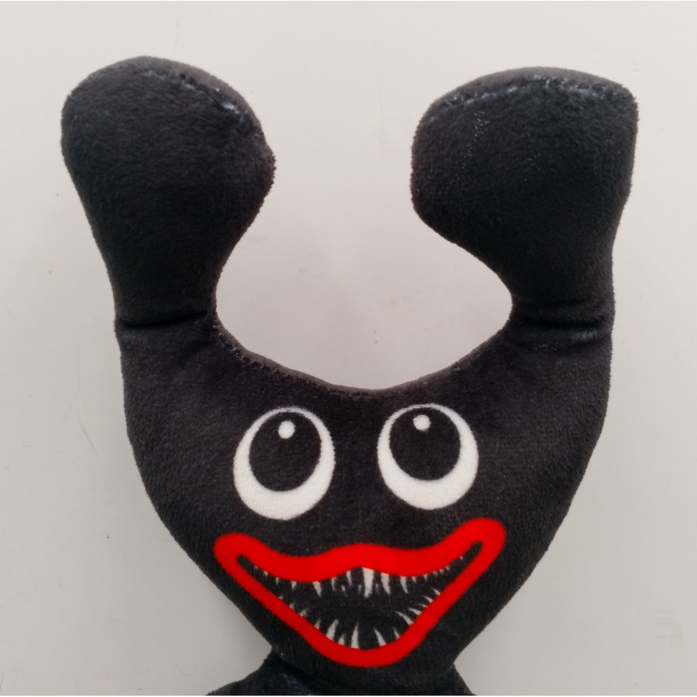 Huggy Wuggy Mickey Plush Toy Poppy Playtime Black Red White Yellow Rare Plushie - Picture 3 of 6